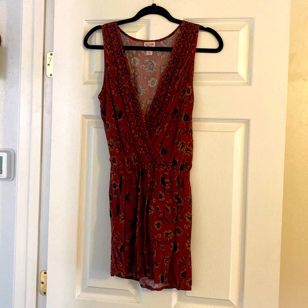 Mossimo Sunflower Romper